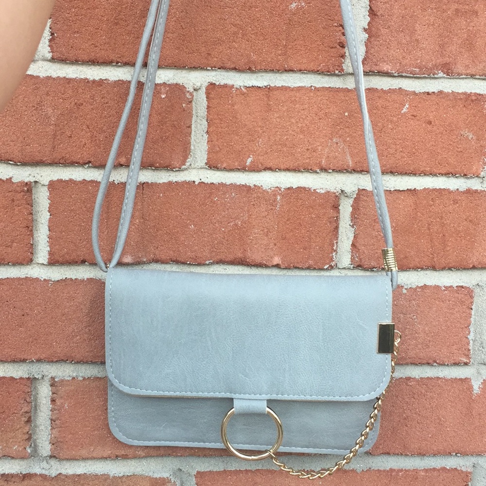 Crossbody Gray Bag
